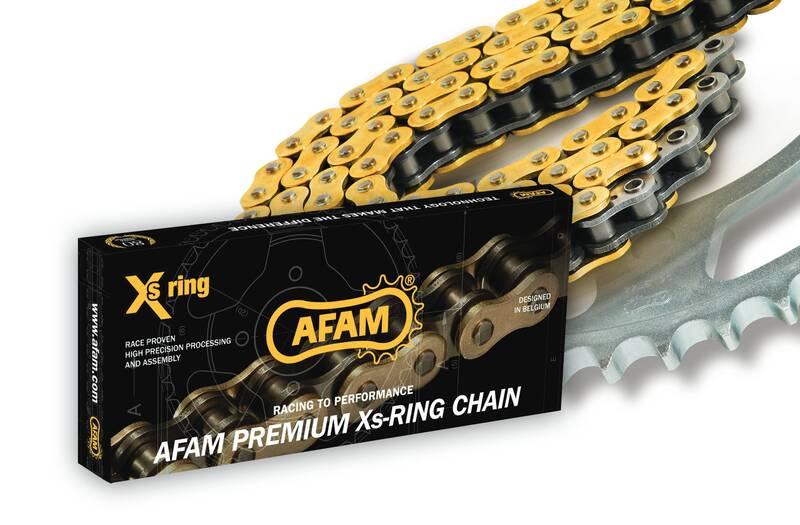 Lanț de transmisie AFAM X-Ring A520XSRG 520 - A520XSR-G 110L pentru motociclete